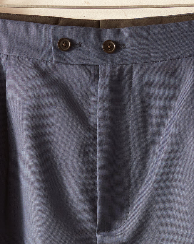 Night Blue Wool Shorts - 34