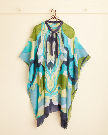 Ocean Map Kaftan