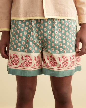 Paisley Frame Shorts SHORTS BODE New York