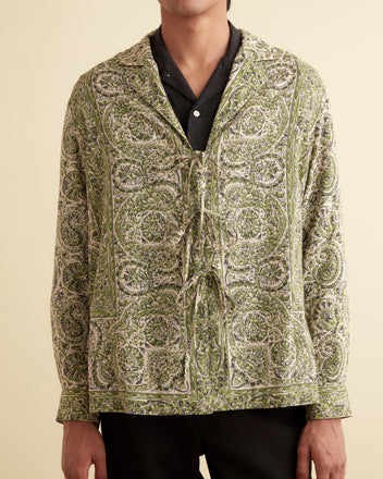 Paisley Tie Long Sleeve Shirt SHIRT BODE New York