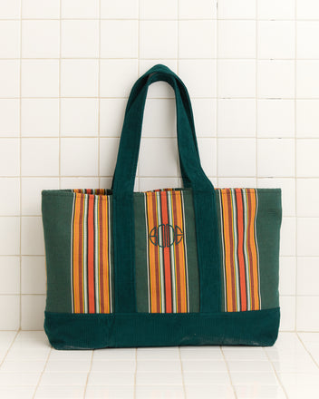 Parakeet Stripe Tote BAGS BODE New York