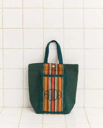 Parakeet Stripe Small Tote BAGS BODE New York