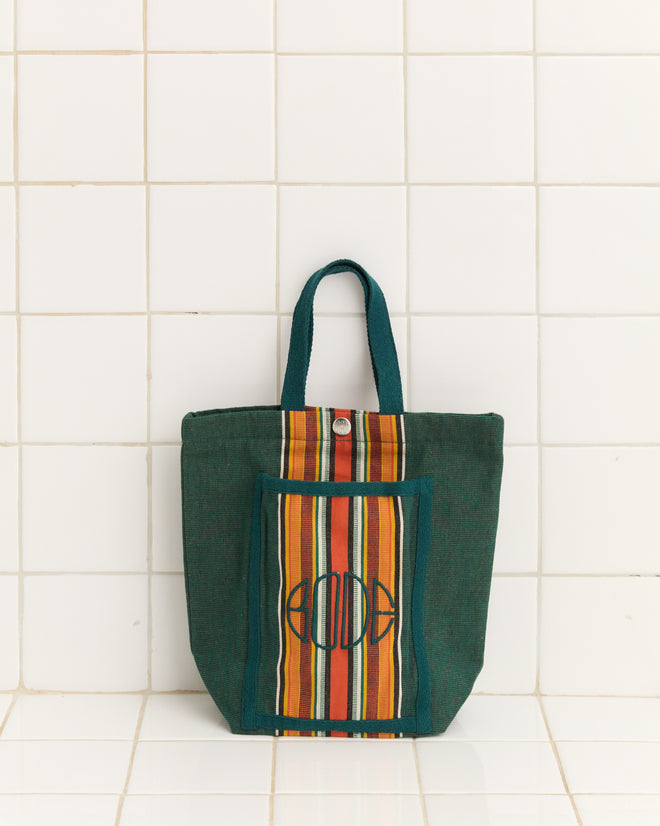 Parakeet Stripe Small Tote BAGS BODE New York