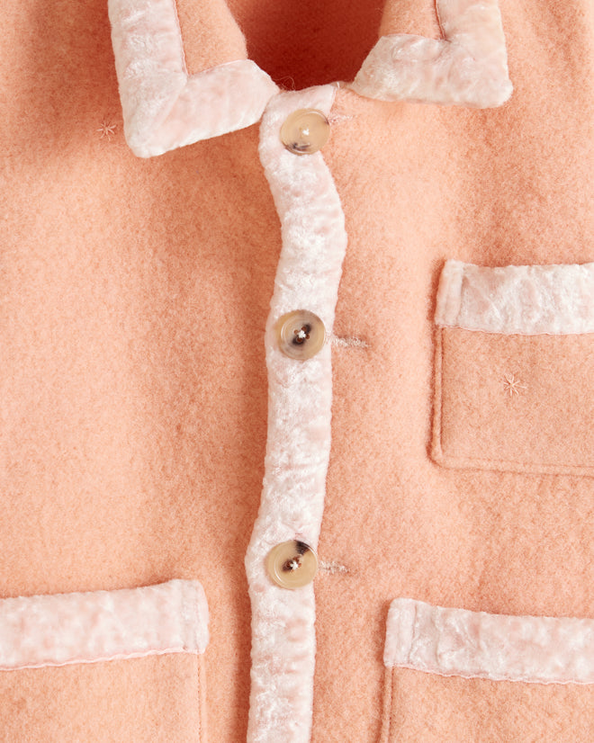 Peach Purfle Kids’ Jacket - OS