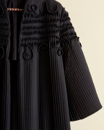 Pleated Opera Coat OUTERWEAR BODE New York