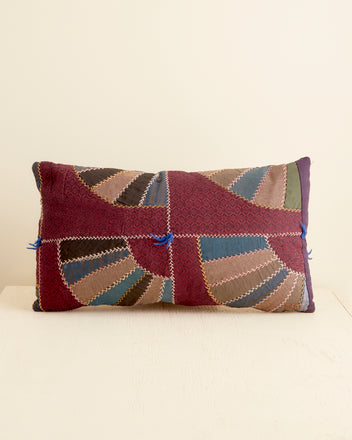 Plum Horizon Pillow