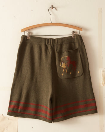 Pony Lasso Shorts KNITWEAR BODE New York