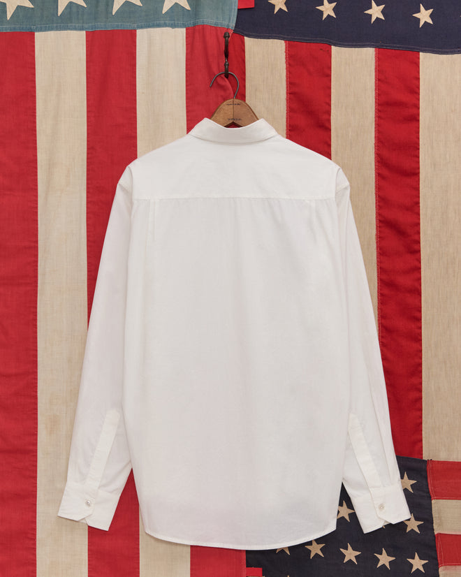 Monogrammed Poplin Shirt