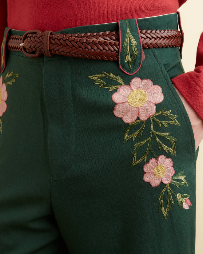 Prairie Rose Trousers TROUSERS BODE New York