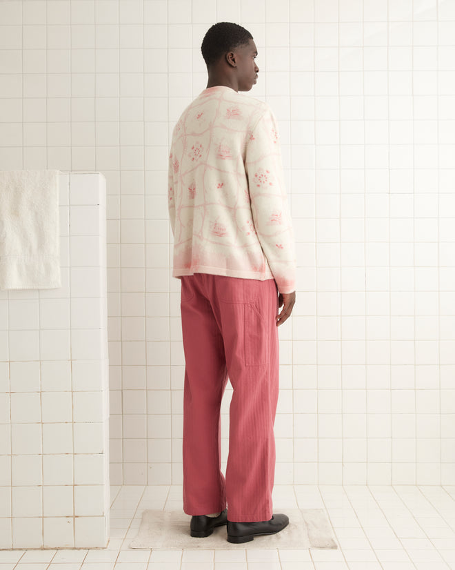 Printed Mill Cardigan MENS KNIT TOPS BODE New York