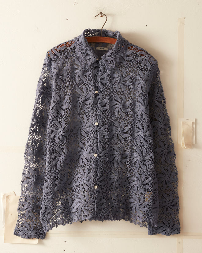 Propeller Yale Crochet Shirt - XS/S