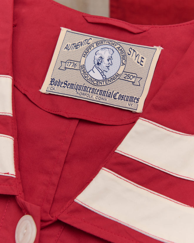 Centennial Dress - Red/White