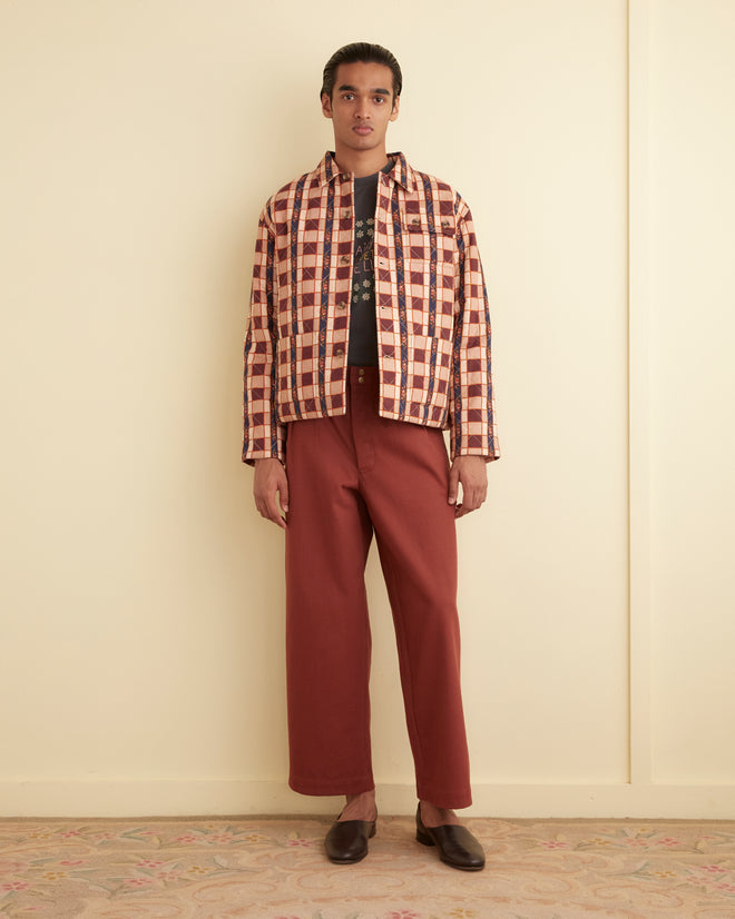 Reversible Bouquet Cloth Quilt Jacket OUTERWEAR BODE New York