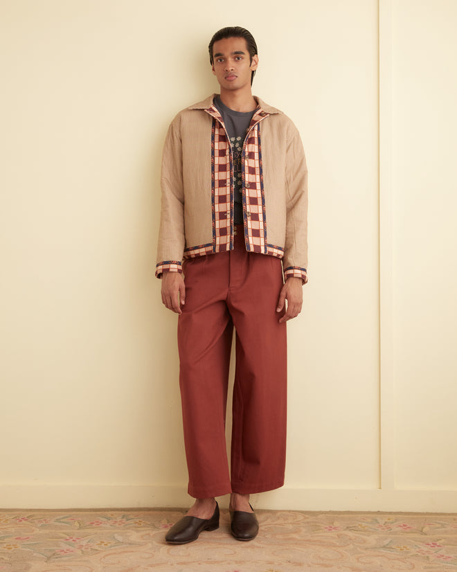 Reversible Bouquet Cloth Quilt Jacket OUTERWEAR BODE New York