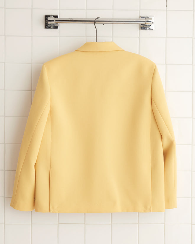 Riding Twill Lillian Jacket - Yellow WOMENS SUIT JACKETS BODE New York