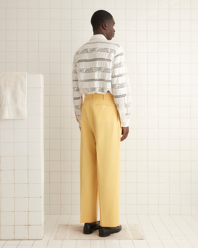 Riding Twill Trousers - Yellow MENS TROUSERS BODE New York