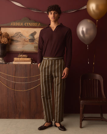 River Rock Stripe Trousers OOAK TROUSERS BODE New York