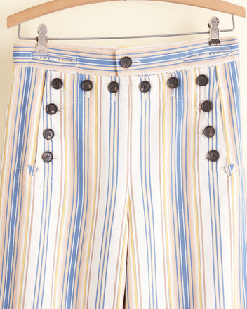 Riviera Stripe Trousers OOAK TROUSERS BODE New York