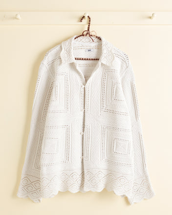 Rooftop Tile Long Sleeve Shirt - S/M
