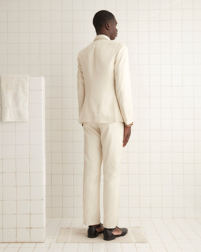 Roping Shawl Collar Tuxedo Jacket MENS SUIT JACKETS BODE New York