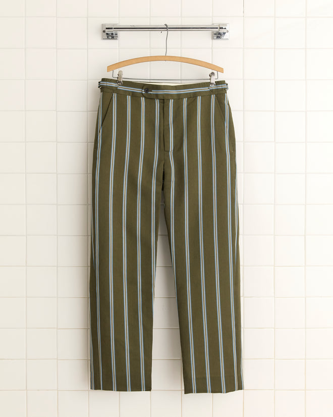 River Rock Stripe Trousers OOAK TROUSERS BODE New York