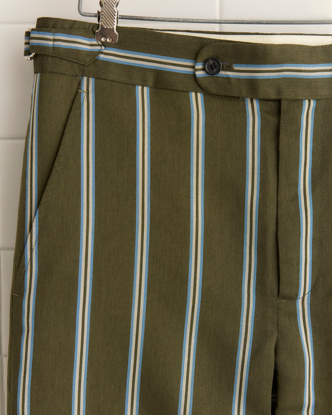 River Rock Stripe Trousers OOAK TROUSERS BODE New York