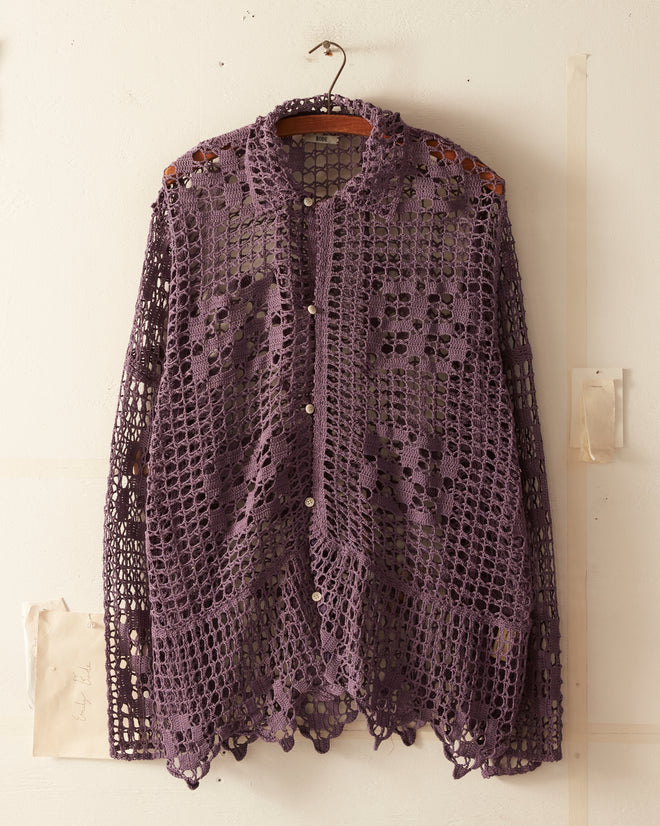 Sangiovese Crochet Shirt - S/M
