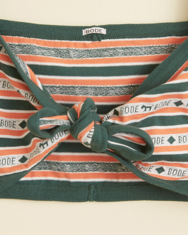 Scottie Jacquard Bra UNDERPINNINGS BODE New York