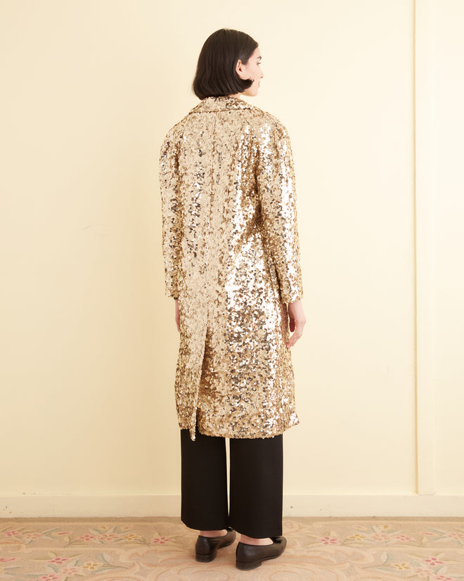 Sequin Worcester Coat OUTERWEAR BODE New York
