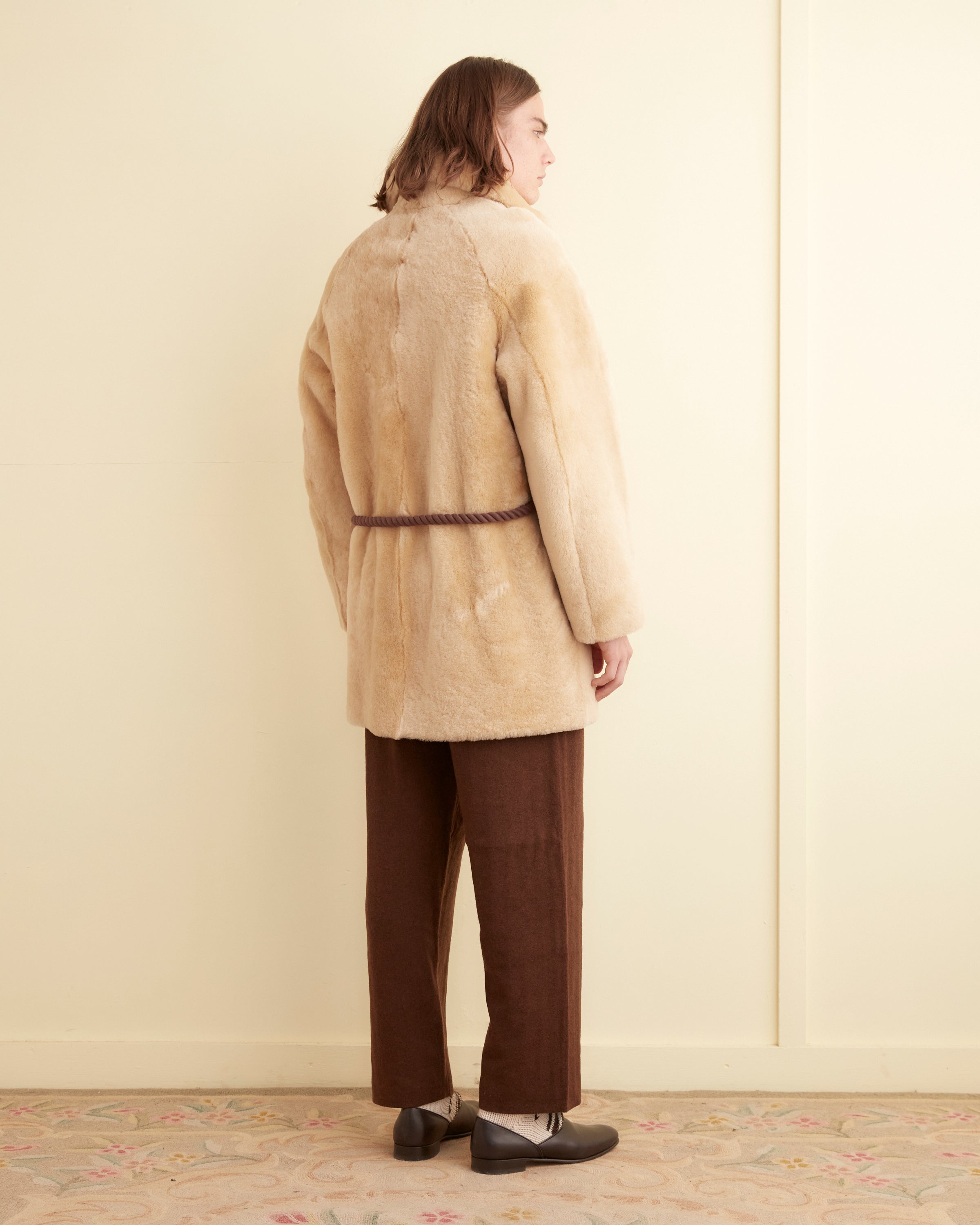 Shearling Teddy Coat – BODE