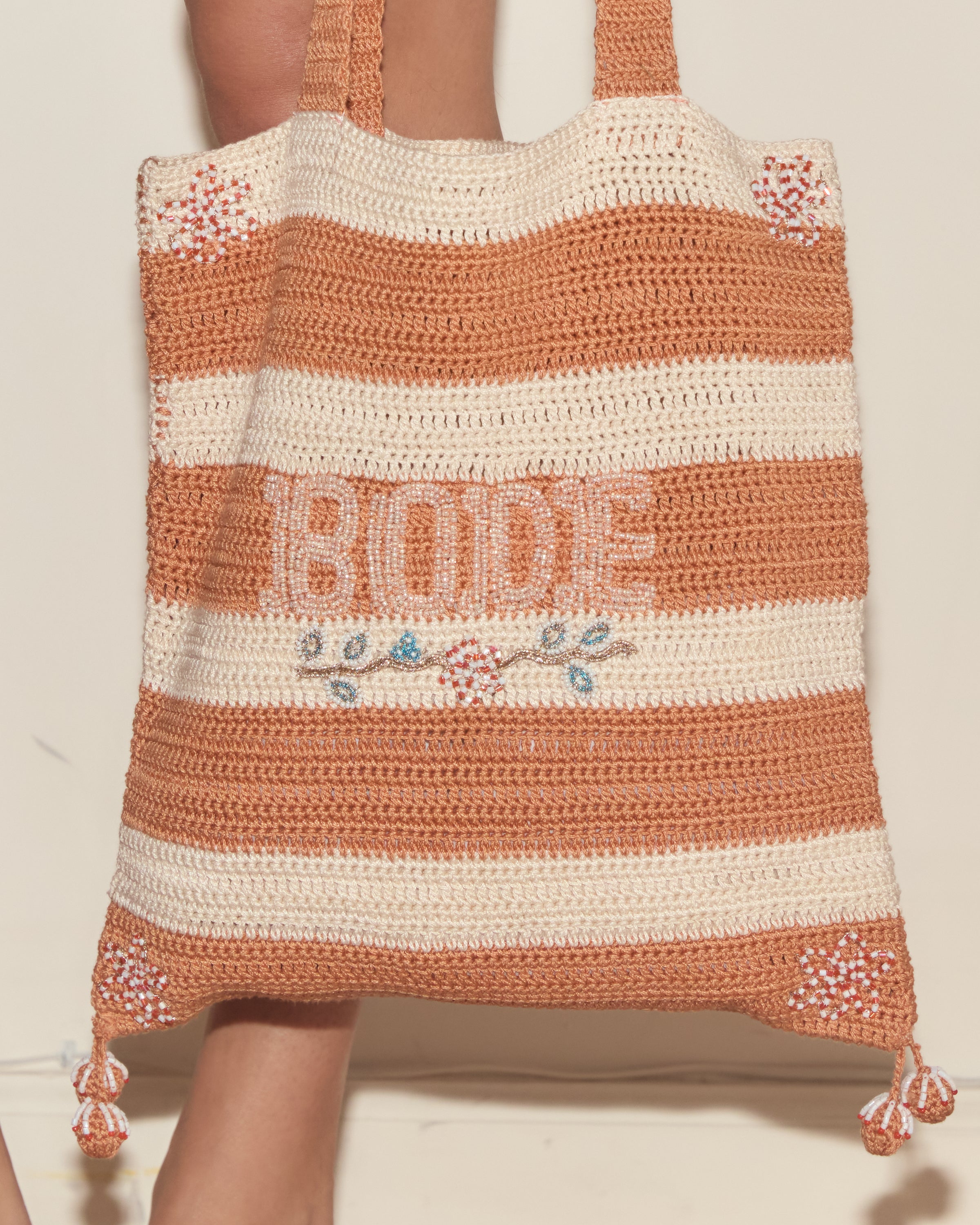 Sherbet Crochet Tote – BODE