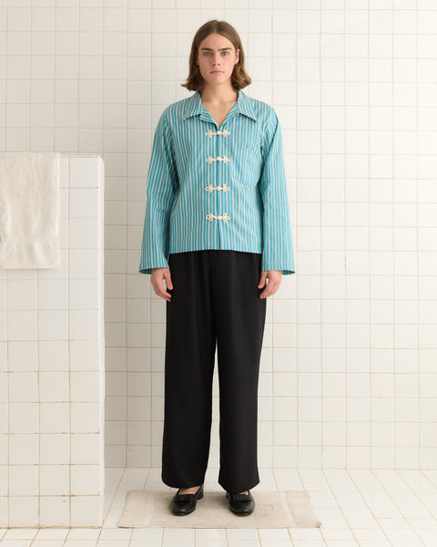 【あす楽対応】 Stripe Shore Long BODE – Shirt Sleeve トップス