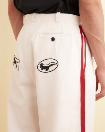 Skunk Tail Patch Trousers MENS TROUSERS BODE New York