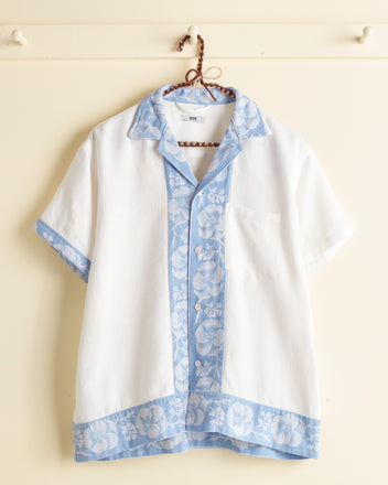 Sky Magnolia Short Sleeve Shirt - S/M