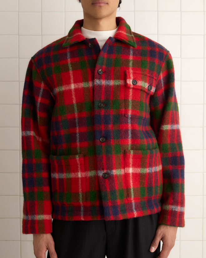 Snow Tartan Jacket - M/L SHIRT BODE New York