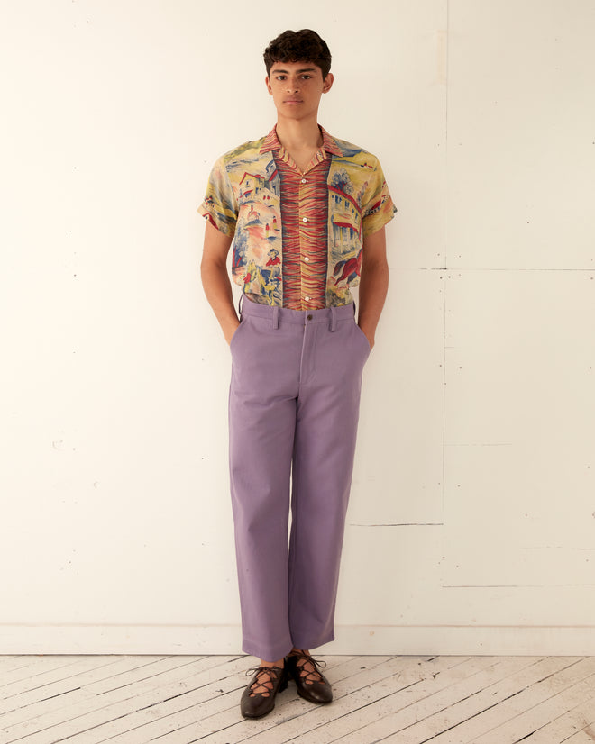Standard Trousers - Lavender TROUSERS BODE New York