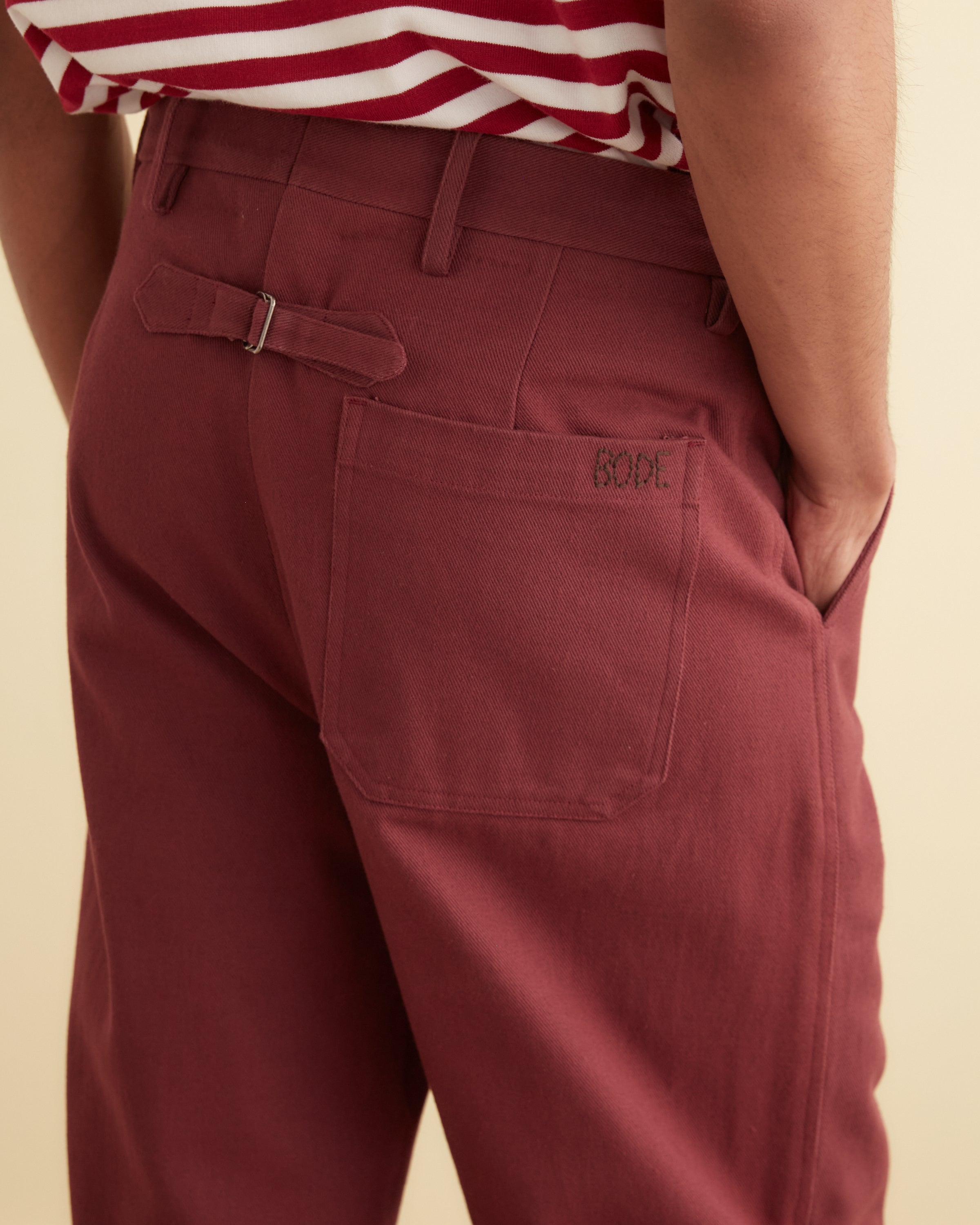 Standard Trousers - Merlot – BODE