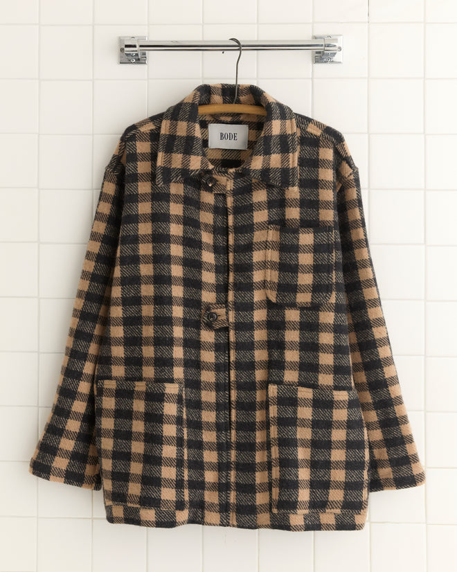 Stanton Plaid Jacket OUTERWEAR BODE New York