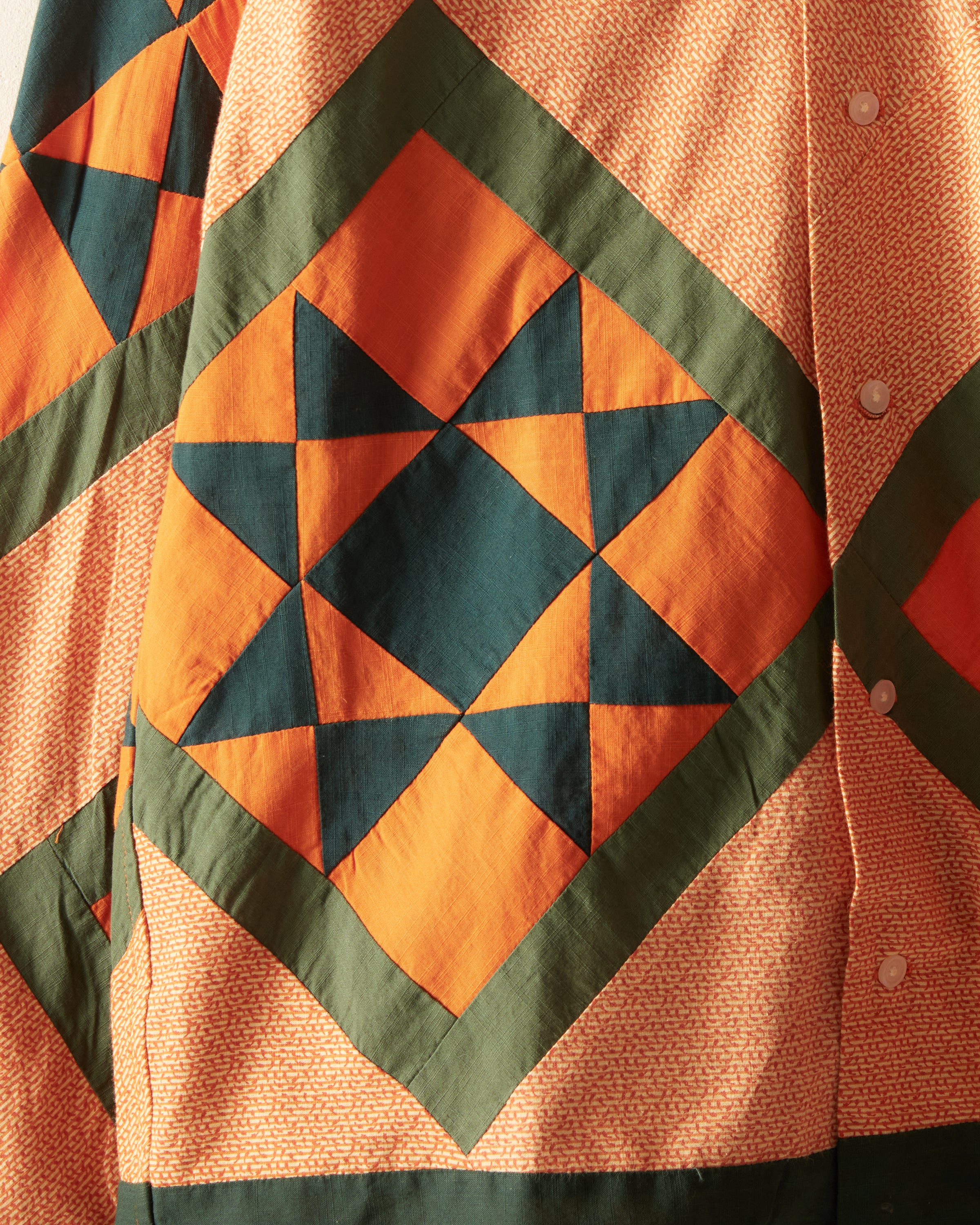 Star Quilt Long Sleeve Shirt – BODE