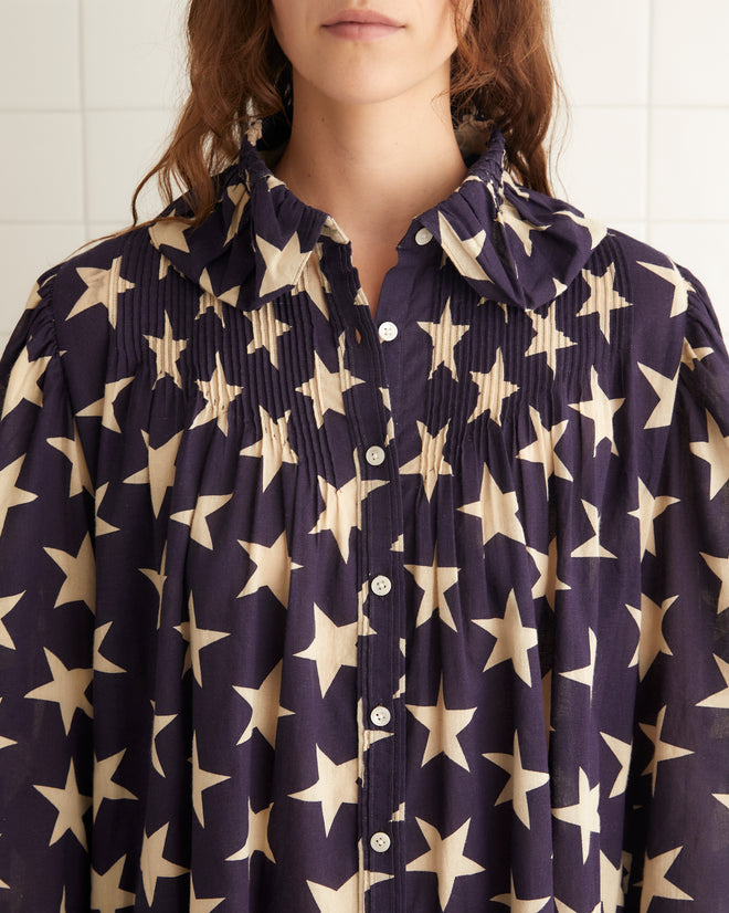 Starry Dress Xs / Navy