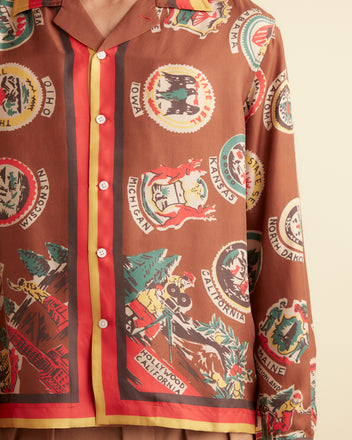 State Seal Long Sleeve Shirt SHIRT BODE New York