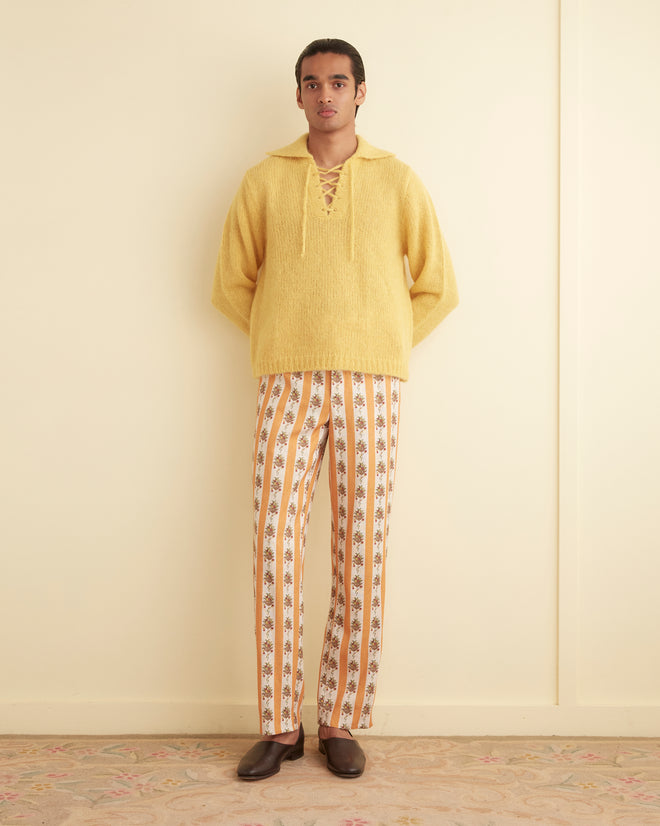 Striped Fruit Bowl Trousers TROUSERS BODE New York