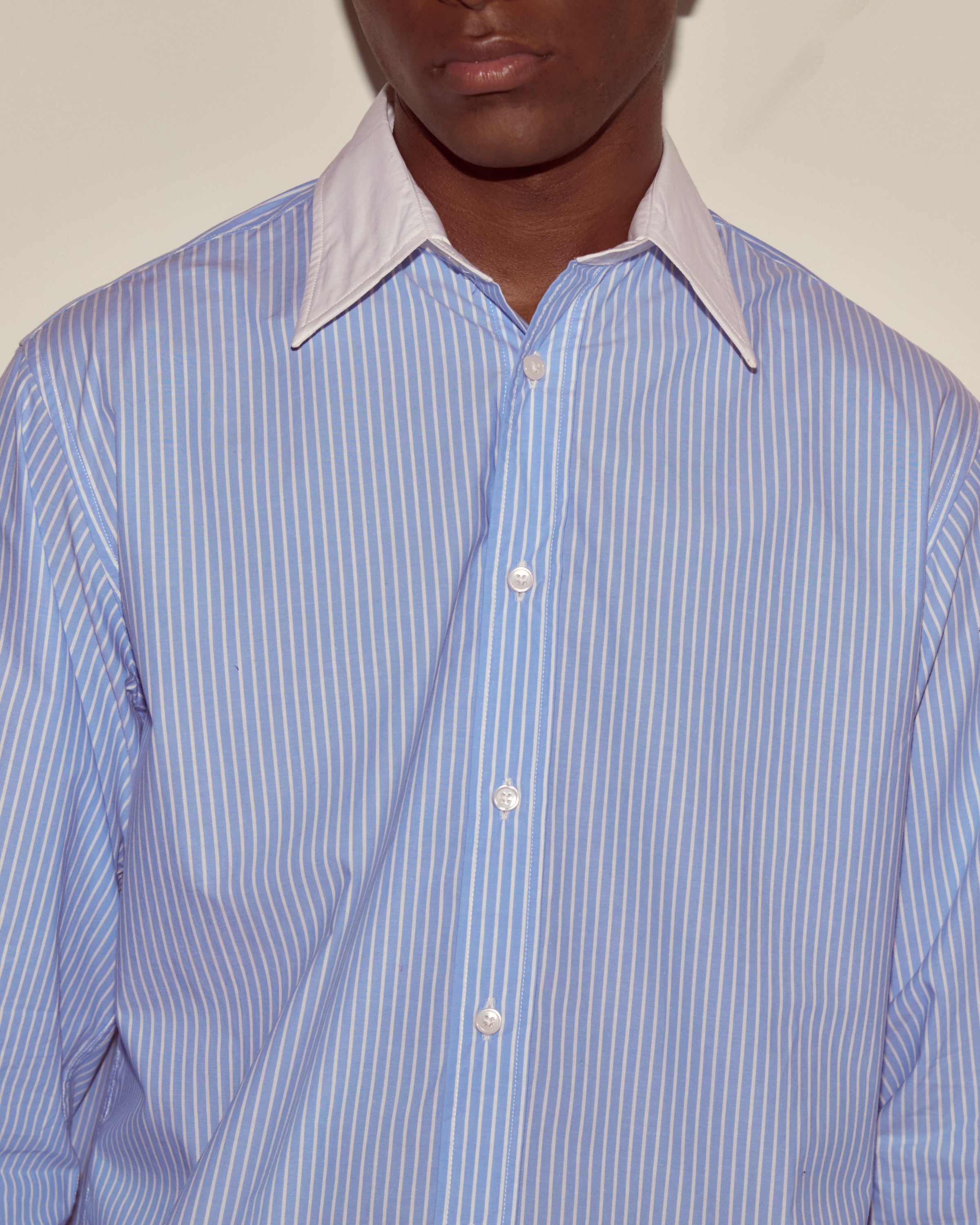 Striped Poplin Shirt – BODE