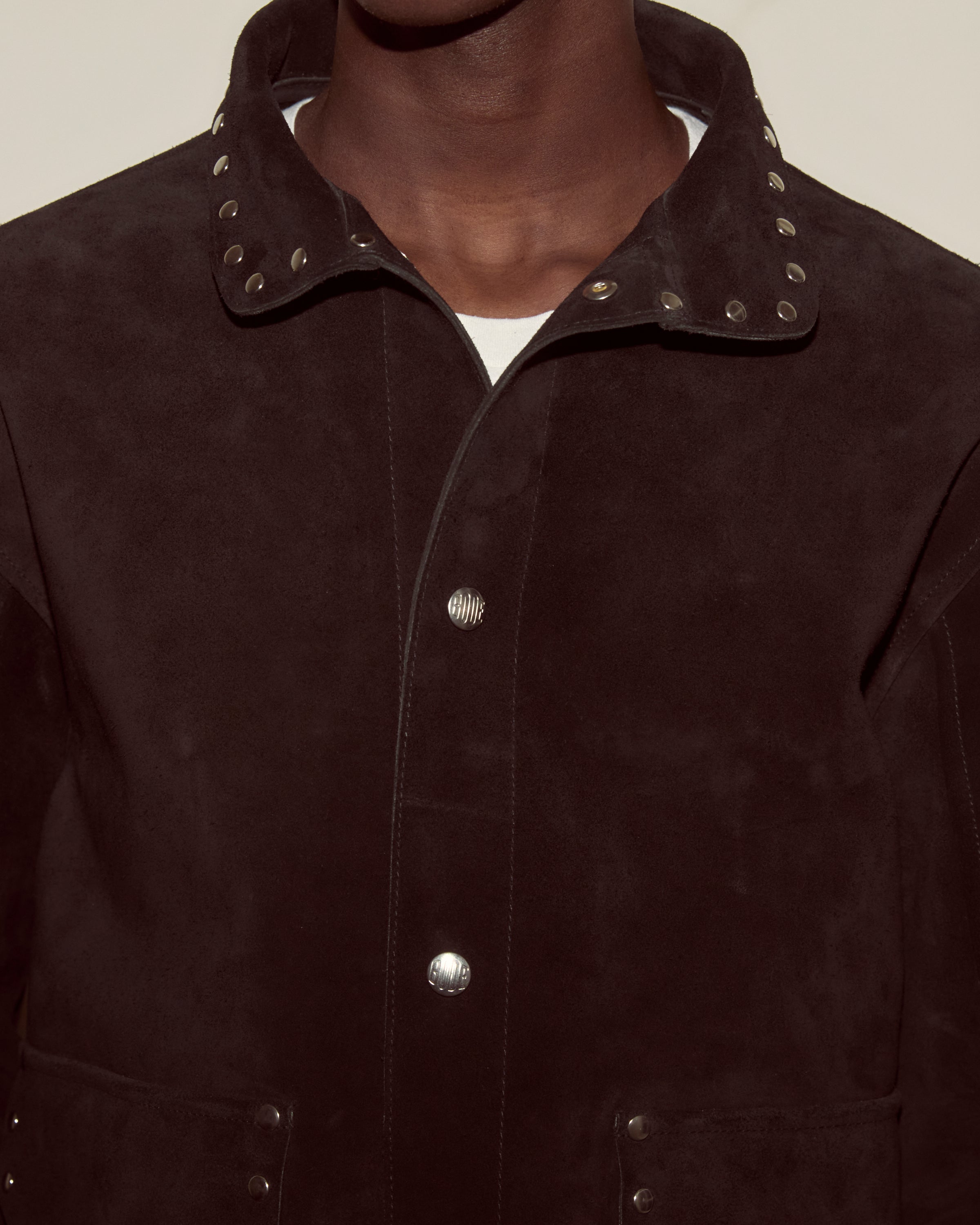Studded Welding Jacket - Black – BODE