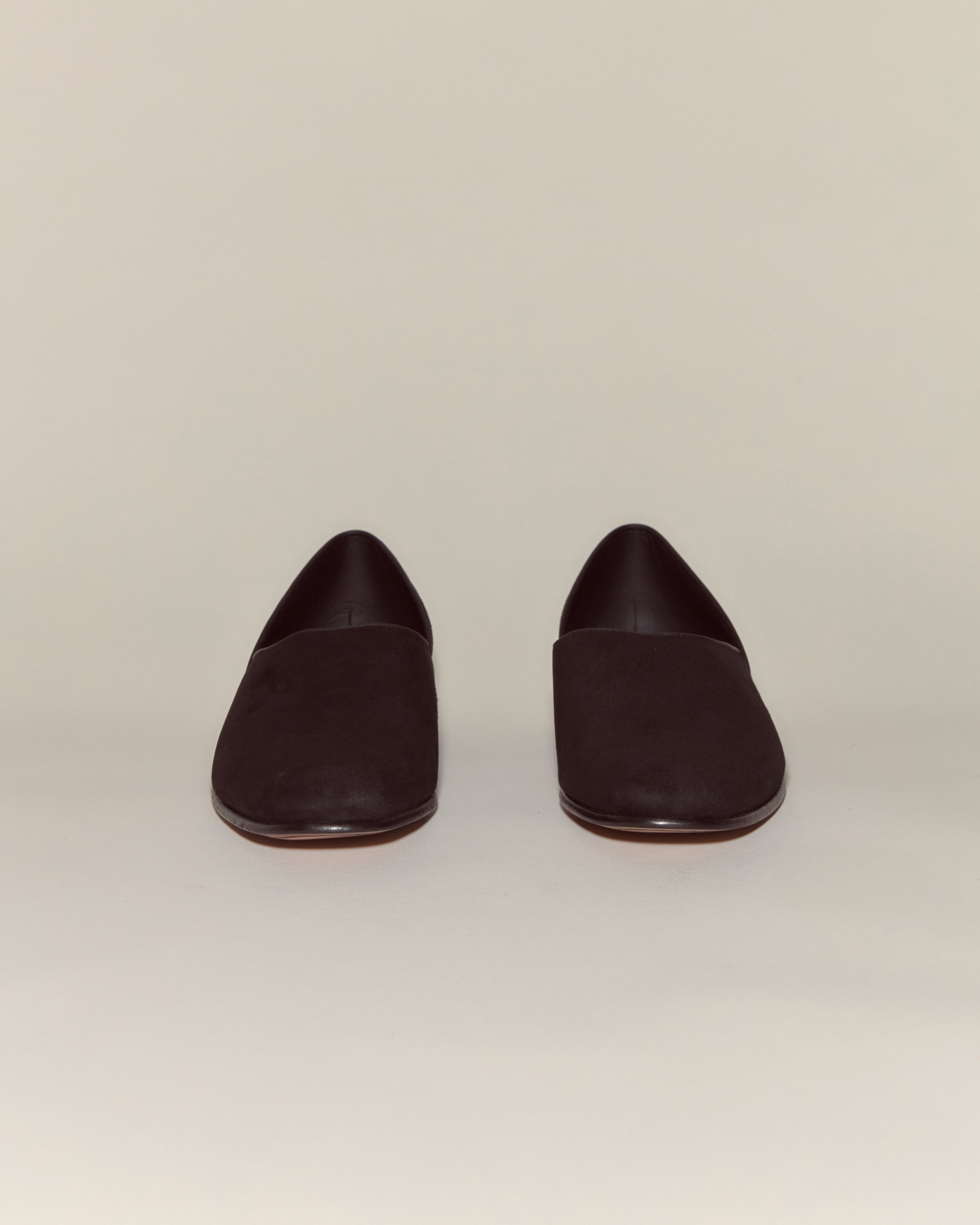Suede House Shoes - Black – BODE