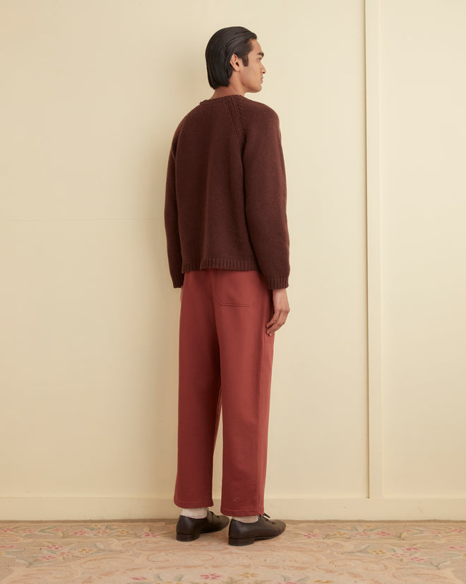 Sweatpants - Brown CUT AND SEW BODE New York