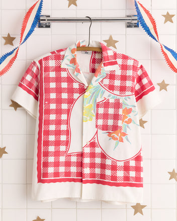 Tablecloth Blossom Shirt - S/M