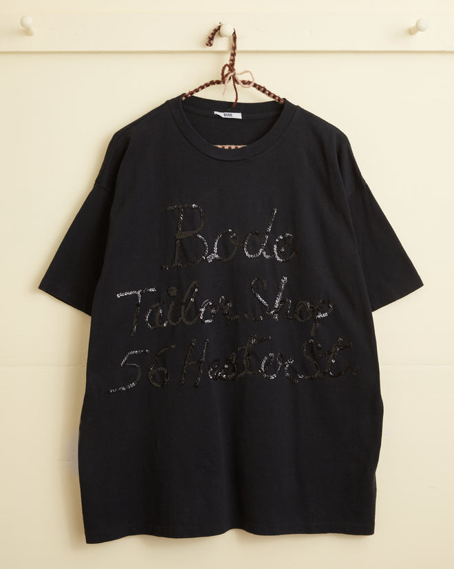 Tailor Shop Tee - Black T-SHIRT BODE New York