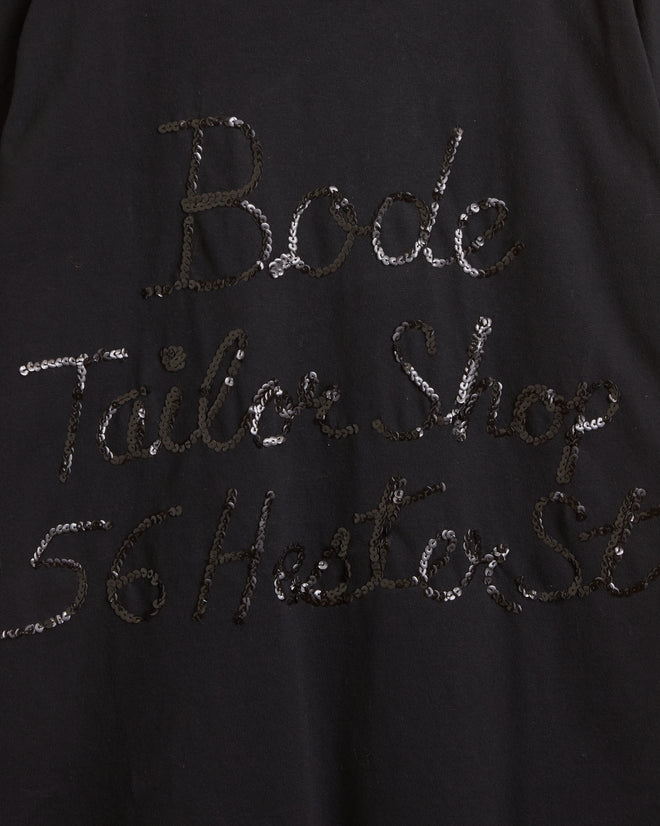 Tailor Shop Tee - Black T-SHIRT BODE New York