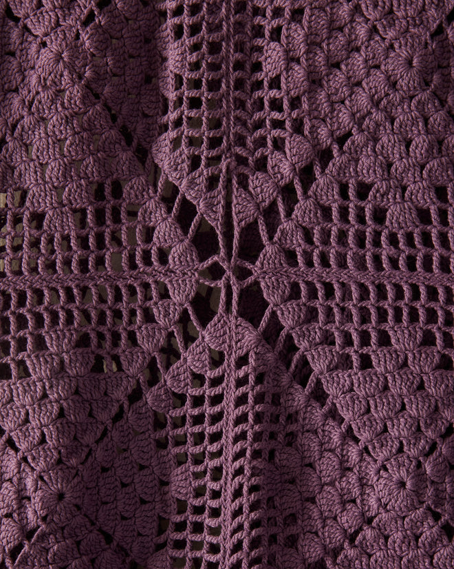 Tempranillo Crochet Shirt - XS/S